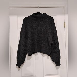 Knit Turtleneck Sweater Size Medium